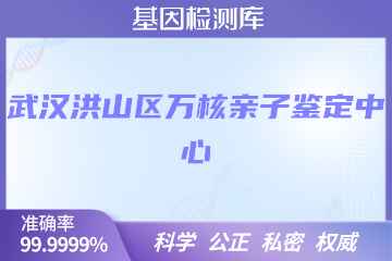 武汉洪山区万核亲子鉴定中心