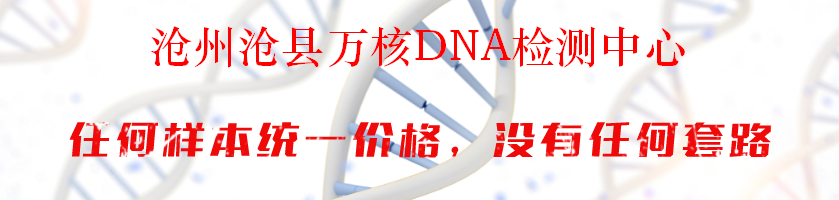 沧州沧县万核DNA检测中心