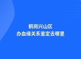 鹤岗兴山区血缘关系鉴定去哪里办理