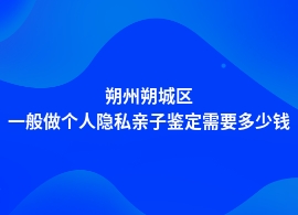 朔州朔城区现在个人隐私亲子鉴定的价格