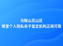 马鞍山花山区哪里做个人隐私亲子鉴定好点