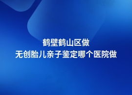 鹤壁鹤山区无创胎儿亲子鉴定去哪个医院做