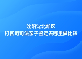 沈阳沈北新区打官司司法亲子鉴定地址咨询